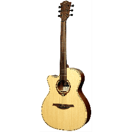 LAG Tramontane 88 A/E Cutaway Lag Guitarra Electroacústica Auditorium Zurdos Natural