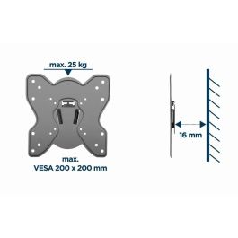 Soporte de Pared GEMBIRD WM-42F-03 Soporte de Pared GEMBIRD WM-42F-03