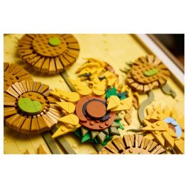 Lego 31215 Vincent van Gogh Girasoles - Arte mural, Construcción para adultos