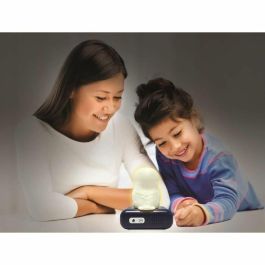 Lexibook LEX3380743111261 Reloj Despertador Digital Hedwig, Luz Nocturna y Sonido 3D Infantil