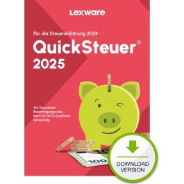 Lexware Quicksteuer 2025 - 1 Dispositivo - Hasta 3 Declaraciones de Impuestos - Descarga ESD Precio: 28.49999999. SKU: B12FGWZ6XL