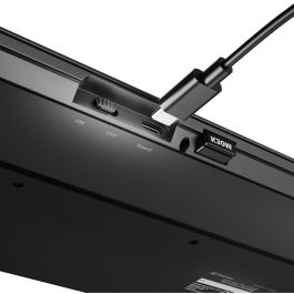 SHARKOON K30W Teclado OfficePal Rubberdome DE Layout Negro