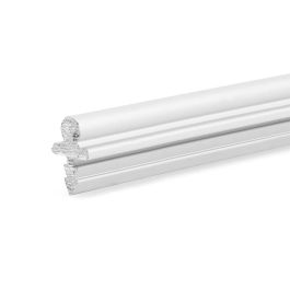 HERRAJES ALK Perfil Guarda-Maleta Aluminio 3 Metros Plata Mate / Negro Mate Precio: 5.89000049. SKU: B13P6MZRNB