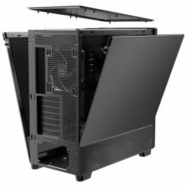 ANTEC FLUX SE Midi Tower para PC, Negro y Madera