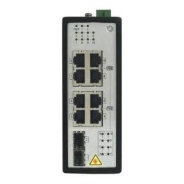 Hikvision Switch PoE Industrial No Gestionable 8 Puertos Gigabit PoE + 2 Puertos SFP Uplink L2 para Montaje DIN Precio: 442.88999953. SKU: B1C48V6KHT