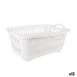 Cesto para la Ropa Sucia Tontarelli Cover line Con asas Plástico Blanco 62,5 x 44,5 x 27,5 cm (12 Unidades) Precio: 67.69000029. SKU: B1CYANZDN3