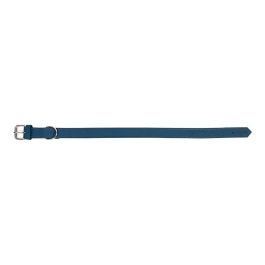 Gloria Collar para Perro Oasis de Piel Nobuck Azul, 40 cm x 15 mm, Doble Capa y Costura Reforzada para Confort y Duración Gloria Collar para Perro Oasis de Piel Nobuck Azul, 40 cm x 15 mm, Doble Capa y Costura Reforzada para Confort y Duración