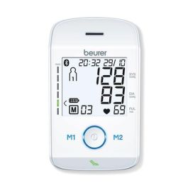 Beurer BM-85 Tensiómetro de Brazo con Bluetooth, Pantalla XL y Medición de Inflación, Clínicamente Probado