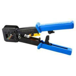 LOGON Zero flex frame prevents torque lose during the crimping cycleTool steel die head assembly provides 360 degree of connector support during crimp LOGON Zero flex frame prevents torque lose during the crimping cycleTool steel die head assembly provides 360 degree of connector support during crimp