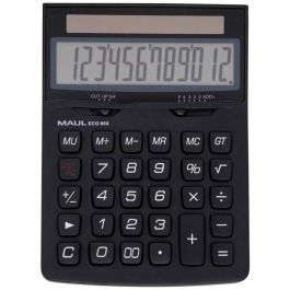 MAUL MAU4002390091244 Calculadora de escritorio ECO 850, 12 dígitos, Negra