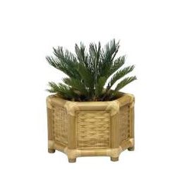 DKD Home Decor Macetero Tropical de Bambú y Ratán 40 x 40 x 46 cm Precio: 91.50000035. SKU: B1KP7EFYDA