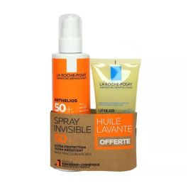 La Roche Posay Anthelios spray invisible SPF50+ 200 ml vaporizador + aceite lipikar 100 ml Precio: 63.1257. SKU: B1JXSNNB38