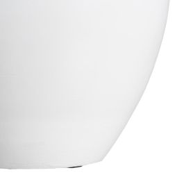 Jarrón Blanco Terracota Decoración 29 X 31 X 30 cm