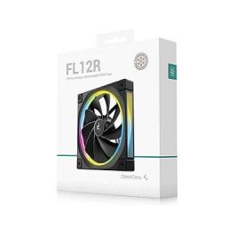 DeepCool FL12R Ventilador 120mm Negro con Iluminación LED