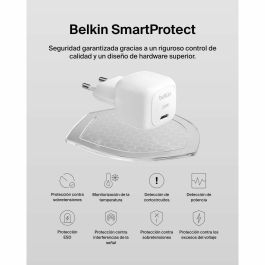 Cable Lightning Belkin WCA008KQWH Blanco 30 W Cable Lightning Belkin WCA008KQWH Blanco 30 W