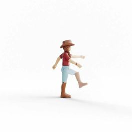 Schleich 42711 Figuras de Hannah y Cayenne Horse Club para niños y niñas a partir de 4 años