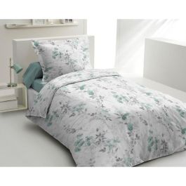 Juego nórdico 140x200 cm HOME LINGE PASSION POMPADOUR: Funda nórdica + 1 funda de almohada - 100% Algodón 57 hilos - Verde Precio: 32.49999984. SKU: B1FPQ3FBRB