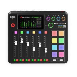 RODE Rodecaster Pro II Mesa de Mezcla de Audio Profesional para Creadores de Contenido, Podcasters y Músicos Precio: 688.49999944. SKU: B1ELMXK28F