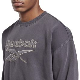 Sudadera sin Capucha Hombre Reebok Classics Premium Gris claro