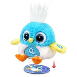 Peluche interactivo lolibirds lolito azul con voz y grabadora. 17,5x11,6x19,1 cm