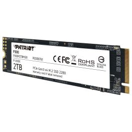 Patriot P300 2TB SSD M.2 NVMe PCIe 3.0 x4 - Velocidad Lectura 2100 MB/s, Escritura 1650 MB/s, P300 PE761