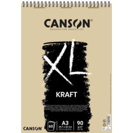 Bloc De Dibujo Canson Xl Kraft Con Espiral Papel Verjurado A3 90G 60H Precio: 13.69000048. SKU: B156FMEEC7