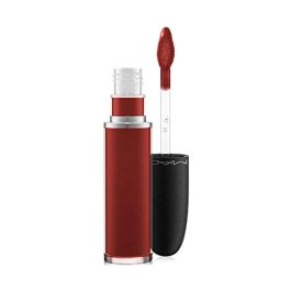 MAC RETRO MATTE Liquid Lip Colour #Carnivorous - Labial Líquido Mate, Pigmentación Intensa