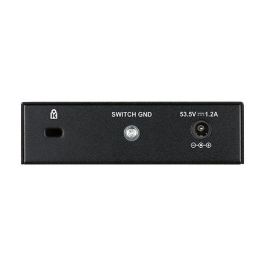 D-Link DGS-1005P/E Switch 5 Puertos Gigabit Ethernet RJ-45 PoE+ IEEE 802.3af/at 60W Power Budget Plug&Play EEE Silencioso