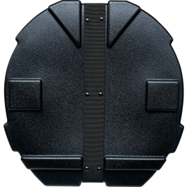 Gator Estuche para Tom Base 14" x 12" Gator con Interior de Terciopelo