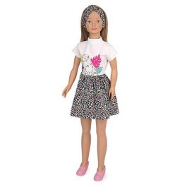 Muñecas Arias Muñeca Carole 105 cm con Pelo, Juguete Infantil para Niñas desde 3 Años