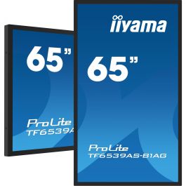IIYAMA TF6539AS-B1AG Pantalla Táctil M-Touch 64.5" (163.9cm) 4K Ultra HD IPS 24/7 para Señalización Digital Precio: 3098.78999991. SKU: B1JZSAG5J3