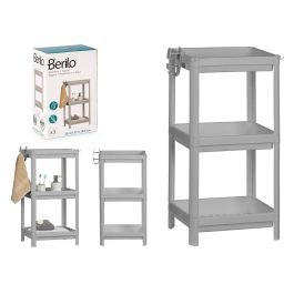 Berilo Estanteria Plastico Gris 3 Baldas 70.5 cm (Set de 8) Precio: 93.88999961. SKU: S3608046