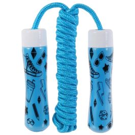 Jeux 2 momes Cuerda Saltar / Comba Rosa, Azul 2 Metros Para Niños Mayores de 3 Años Colección Seche Pleure