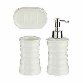 Set de Baño Berilo DW29150-1 Blanco Cerámica (12 Unidades)