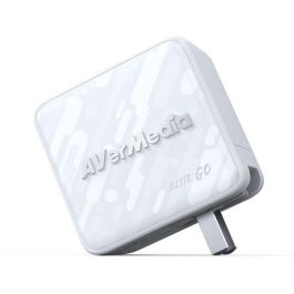 Cargador GaN - AVERMEDIA - 100W con captura de vídeo FHD GC313Pro Blanco Cargador GaN - AVERMEDIA - 100W con captura de vídeo FHD GC313Pro Blanco