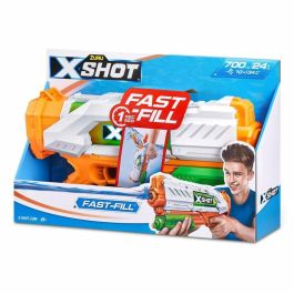 ZURU AUC1722591275747 Pistola de Agua X-SHOT Medium Fast-Fill Llenado en 1 Segundo 700ml Alcance 9m