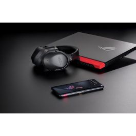 Asus ROG Strix Go BT Auriculares Gaming con Cancelación Ruido Activa ANC, Bluetooth, Virtual 7.1, Micro AI, aptX Adaptive, Negro