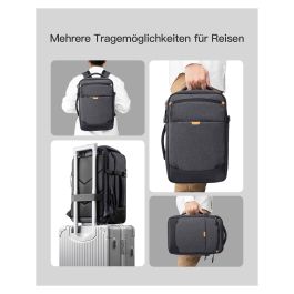 Inateck Mochila para portátil BP03006 14" Negro Unisex Compartimento para portátil