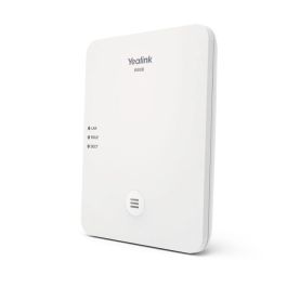 Yealink Sistema DECT IP Multi-Cell W80B con Roaming para Grandes Espacios, PoE, hasta 100 usuarios y llamadas simultáneas