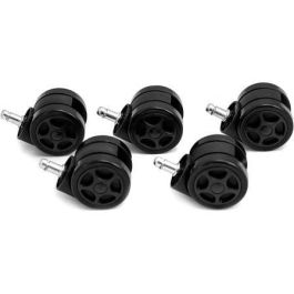Ruedas de Recambio Woxter GM26-063 para Sillas Stinger/ 5 unidades