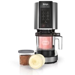 Ninja NC300EU Heladera 6 programas 800W 473 ml para helados gourmet, sorbetes, helados de yogur y batidos con One Touch Intelligence