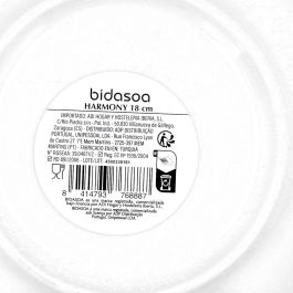 Bol Porcelana Harmony Hydrozero Bidasoa 18 cm (6 Unidades)