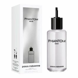Rabanne Phantom Parfum Eau de Parfum Recargable para Hombre 200 ml con Frescas Notas de Limón, Vetiver y Vainilla Amaderada