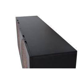 Giner y Colomer Aparador de Madera de Mango y Metal Nogal Oscuro 173 cm