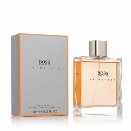 Hugo Boss BOSS IN MOTION ORIGINAL Eau de Toilette para Hombre 100 ml - Fragancia Fougère Ámbar con Bergamota, Albahaca, Vetiver Hugo Boss BOSS IN MOTION ORIGINAL Eau de Toilette para Hombre 100 ml - Fragancia Fougère Ámbar con Bergamota, Albahaca, Vetiver