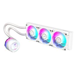 GIGABYTE AORUS WATERFORCE X II 360 ICE Sistema de Refrigeración Líquida AIO para Procesador, 3x 12cm, LCD Edge View, ARGB, 300W TDP, Blanco GIGABYTE AORUS WATERFORCE X II 360 ICE Sistema de Refrigeración Líquida AIO para Procesador, 3x 12cm, LCD Edge View, ARGB, 300W TDP, Blanco