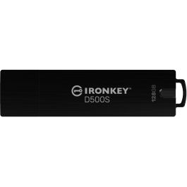 Kingston IronKey D500S USB-Stick 128GB USB 3.2 Gen 1 AES-256 FIPS 140-3 Nivel 3 - 260MB/s Lectura Precio: 325.89000059. SKU: B19HSVG2JD