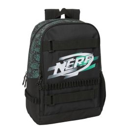 Mochila Escolar Nerf Game Negro 31 x 44 x 17 cm