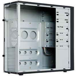 Chieftec CQ-01B-U3-OP Midi Tower PC, Caja para Ordenador de Sobremesa, ATX, Micro ATX, Negro, para Hogar u Oficina