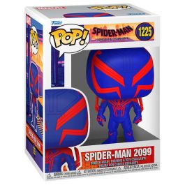 FUNKO Figura POP Marvel Spider-Man 2099 - Spider-Man Across the Spider-Verse, Figura de Vinilo de 9cm en Caja con Ventana